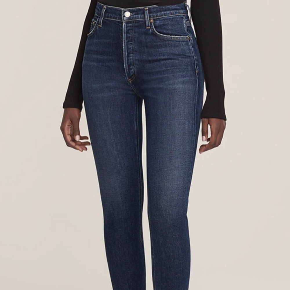 Agolde High Rise Slim Leg Jean from Anthropologie